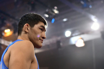 Фотография к новости: Казахстанский борец завоевал лицензию на Олимпиаду