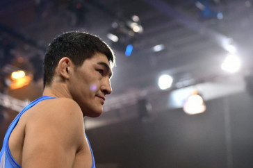 Фотография к новости: Казахстанский борец завоевал лицензию на Олимпиаду