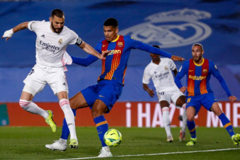 Фотография к новости: "Реал" победил "Барселону" в "эль класико" и возглавил чемпионат Испании