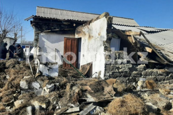 Фотография к новости: "У всех ожоги" – дом обрушился из-за взрыва неизвестного вещества в Актюбинской области