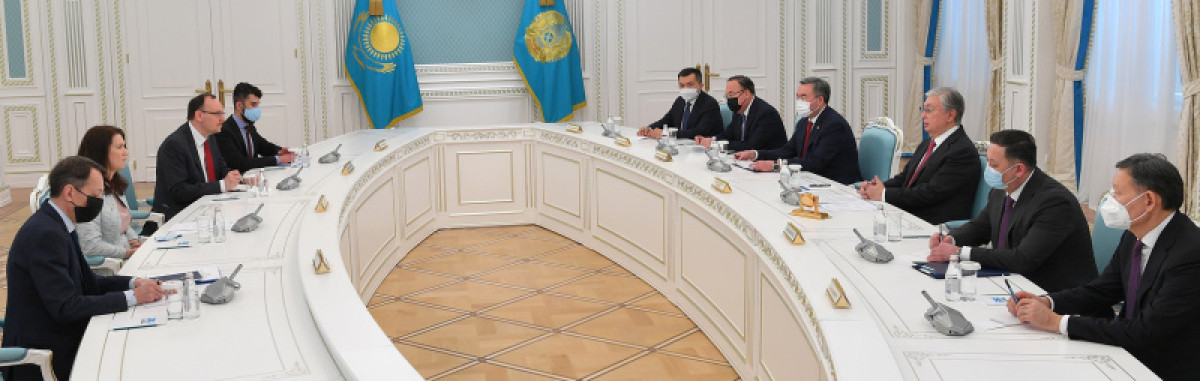 Токаев принял председателя ОБСЕ