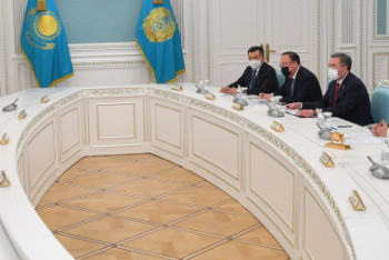 Фотография к новости: Токаев принял председателя ОБСЕ