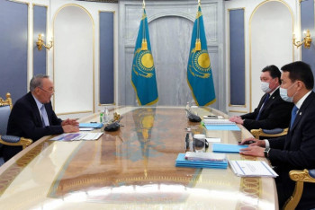 Фотография к новости: Назарбаев призвал казахстанцев поддержать вакцинацию