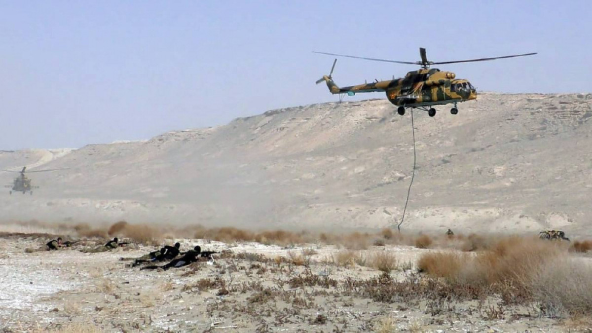 Военные учения "Калкан-2021" прошли в Мангистауской области