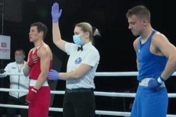 Фотография к новости: Диас Молжигитов с досрочной победы начал выступление на МЧМ по боксу