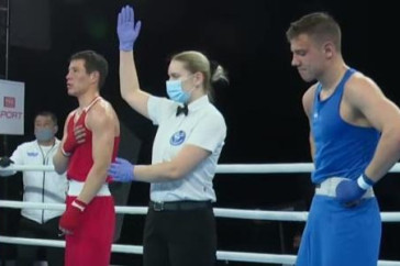 Фотография к новости: Диас Молжигитов с досрочной победы начал выступление на МЧМ по боксу