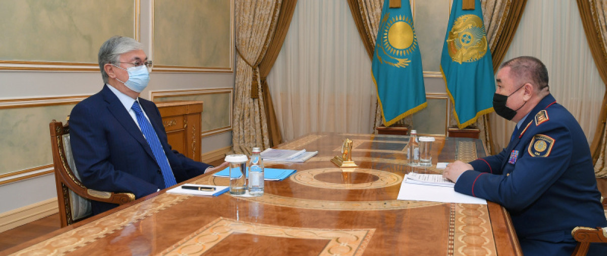 Тургумбаев доложил Токаеву о снижении преступности