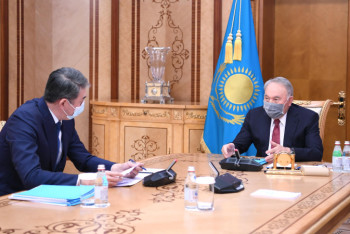 Фотография к новости: Исекешев доложил Елбасы о реформе правоохранительной системы