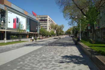 Фотография к новости: Алматинцам запретили гулять по Арбату