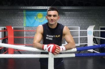 Фотография к новости: Казахстанский боксер дисквалифицирован после первого поражения в карьере