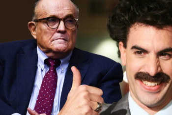 Фотография к новости: Адвокат Трампа получил "Золотую малину" за роль в "Борате 2"