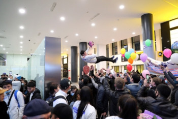 Фотография к новости: Триумфаторы молодежного чемпионата мира по боксу вернулись в Казахстан