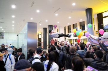 Фотография к новости: Триумфаторы молодежного чемпионата мира по боксу вернулись в Казахстан