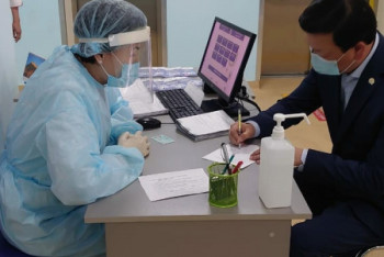 Фотография к новости: Цой рассказал о своем самочувствии после вакцинации QazVac