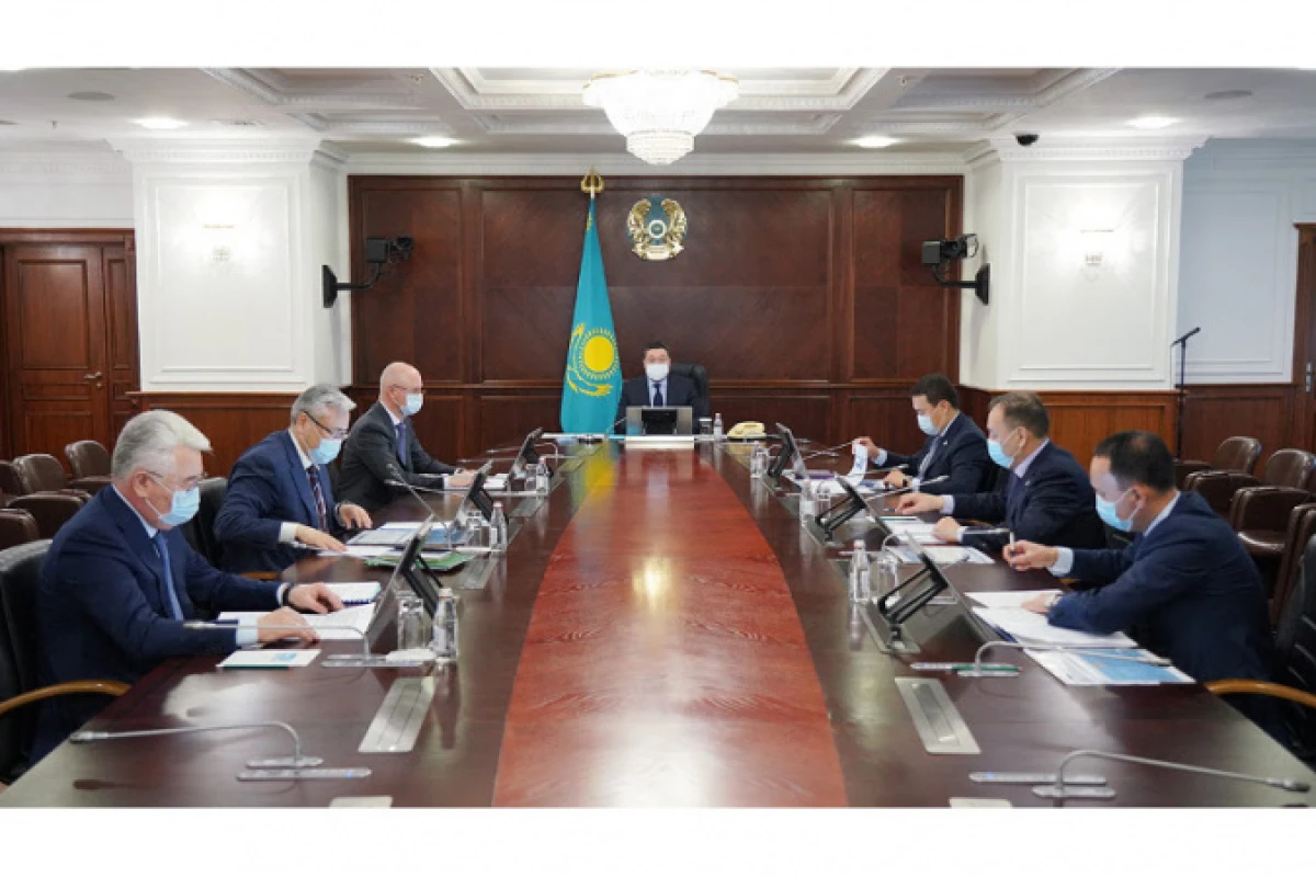 Мамин провел заседание по реализации дорожной карты Nur Otan