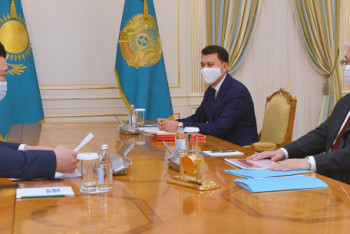 Фотография к новости: Токаев обсудил работу общественных советов с политологом