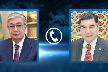 Фотография к новости: Гурбангулы Бердымухамедов пригласил Токаева в Туркменистан