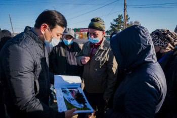 Фотография к новости: Сделать окраины комфортными микрорайонами пообещал аким Нур-Султана