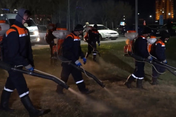 Фотография к новости: Астанчан предупредили о мерах предосторожности в связи с масштабной дезинсекцией