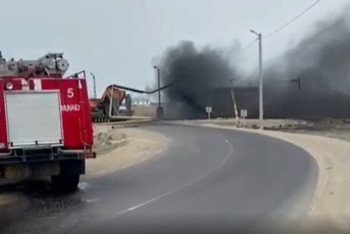 Фотография к новости: Спецтранспорт врезался в газопровод в Мангистау