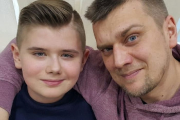 Фотография к новости: "Мы смогли обратить на себя внимание Минздрава": журналист Журавлев продолжает борьбу за жизнь сына