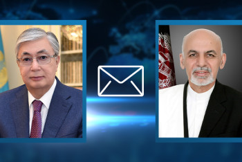 Фотография к новости: Касым-Жомарт Токаев направил телеграмму соболезнования президенту Афганистана