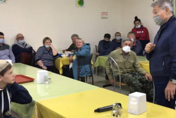 Фотография к новости: Токаев взял на контроль работу с пострадавшими при лесном пожаре в ВКО