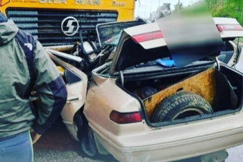 Фотография к новости: Водитель легковушки погиб в столкновении с грузовиком в Нур-Султане