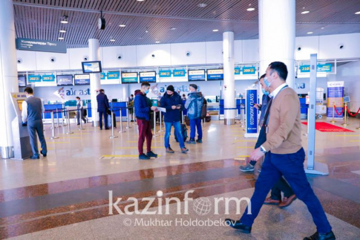 Скачать Ashyq и проверить статус просят в аэропорту Нур-Султана