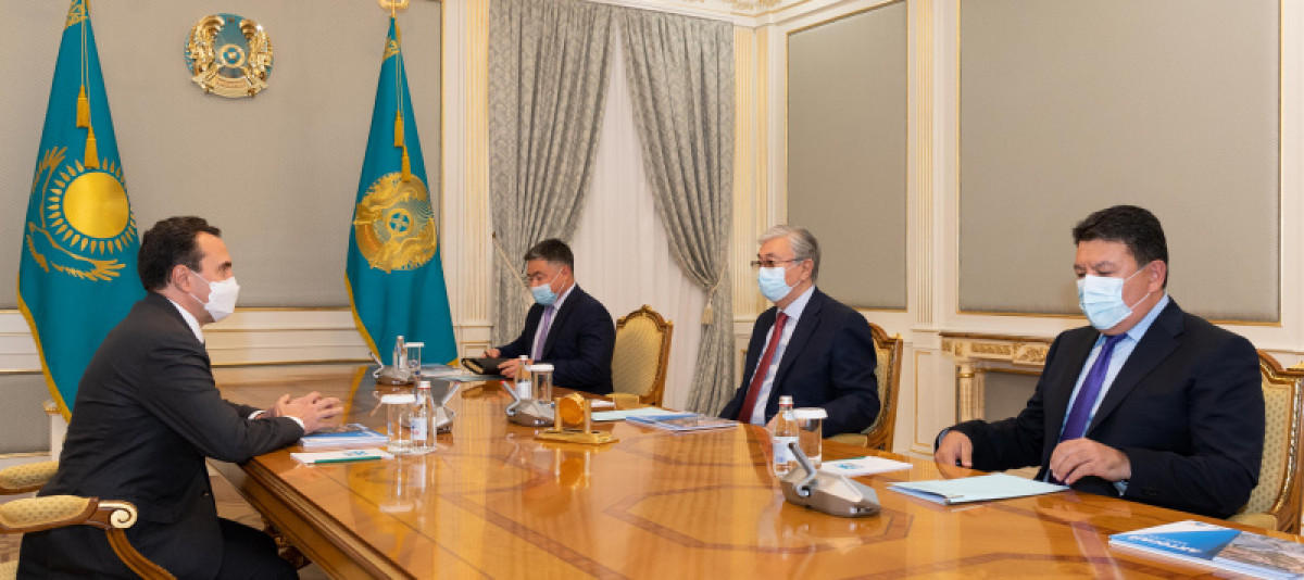 Токаев принял председателя совета директоров KAZ Minerals