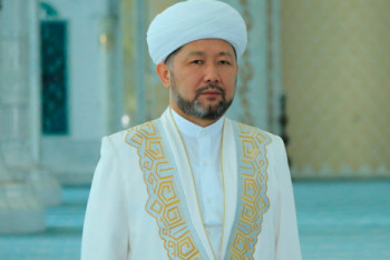 Фотография к новости: Верховный муфтий поздравил казахстанцев с Ораза айт