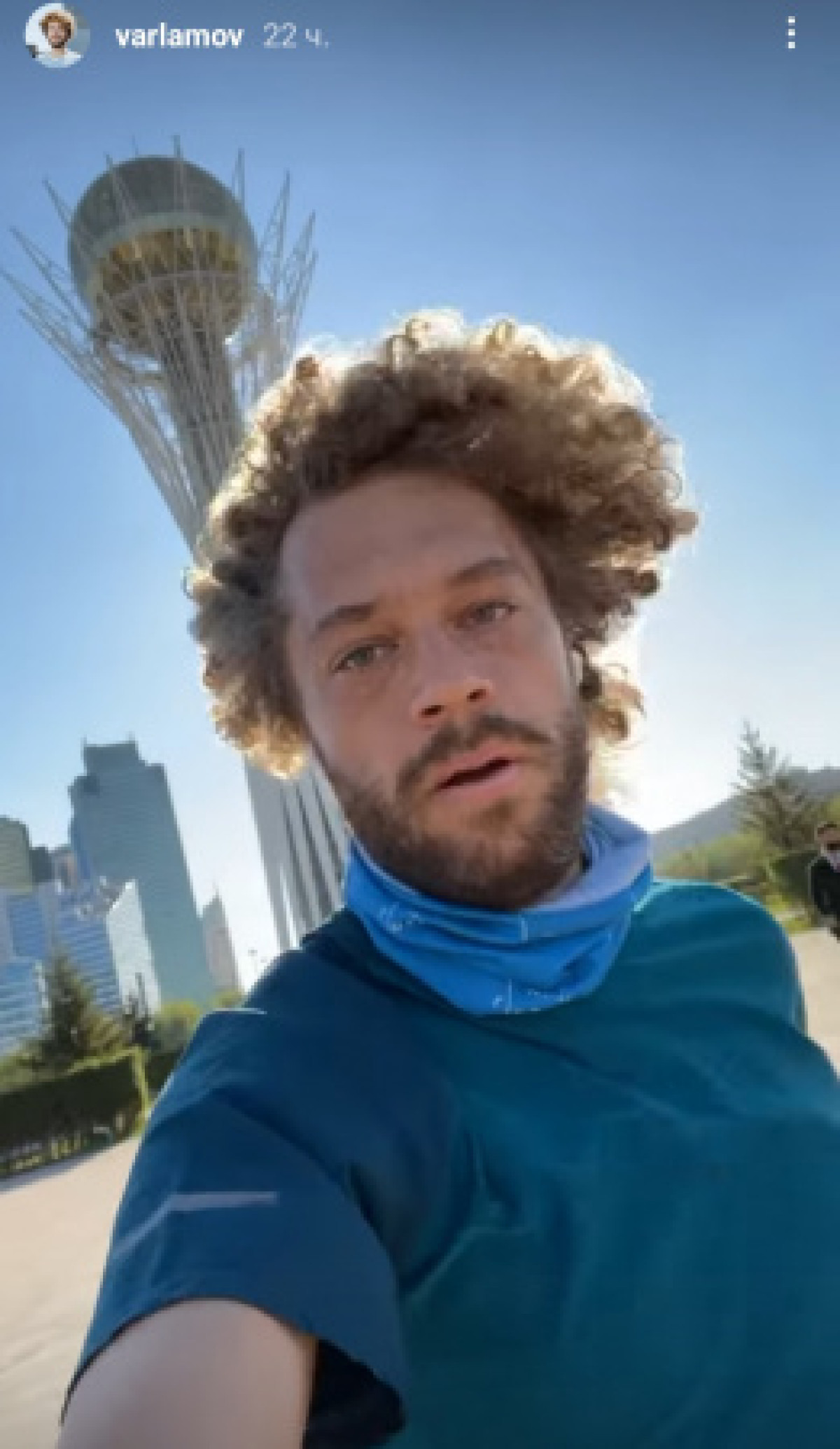 Скриншот с Instagram Варламова. 