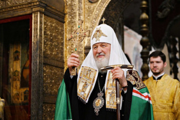 Фотография к новости: Патриарх Кирилл призвал женщин не делать аборт и отдать ребенка церкви