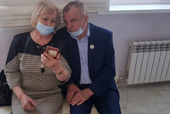 Вместе на работе и дома − история семейного экипажа из Кокшетау со стажем 113 лет на двоих