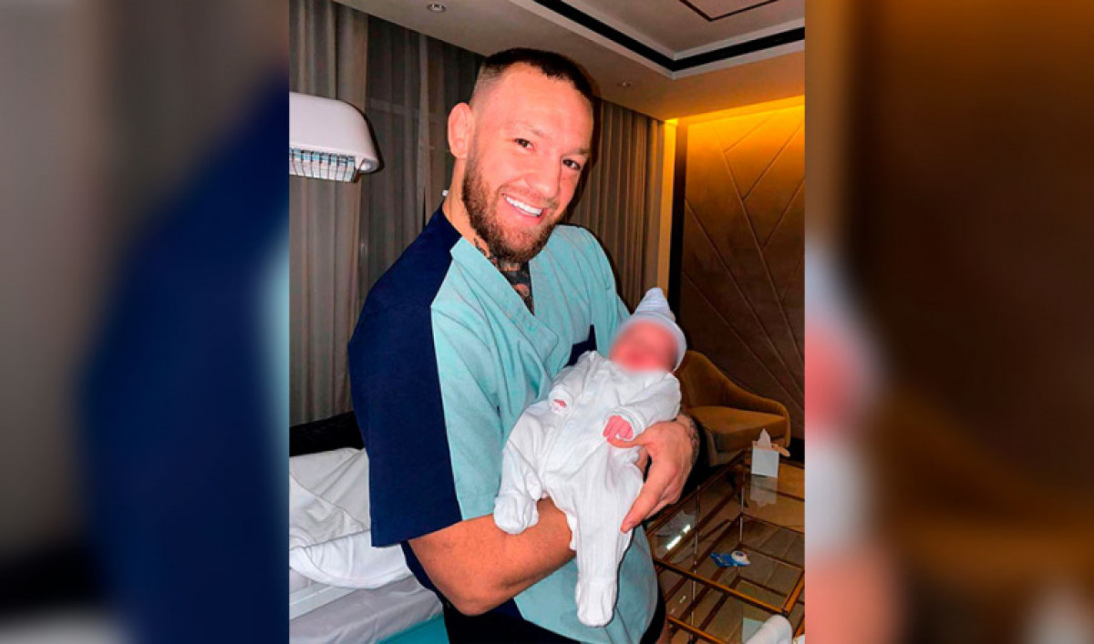 Конор Макгрегор стал отцом в третий раз