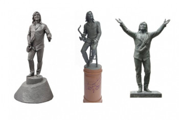 Фотография к новости: Первые эскизы памятника Батырхану Шукенову опубликовал акимат Нур-Султана