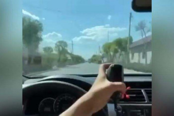 Фотография к новости: Водитель Toyota устроил беспредел на дорогах Туркестана ради видео