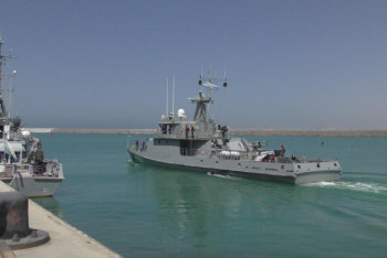 Фотография к новости: Казахстанские и российские военные проводят совместные учения на Каспийском море