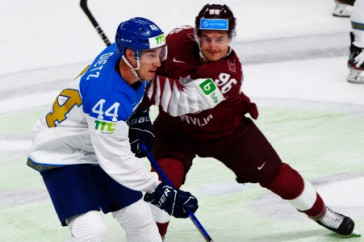 Фотография к новости: Сборная Казахстана с победы стартовала на ЧМ по хоккею в Латвии