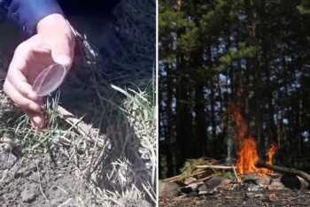 Фотография к новости: "Пожар за 60 секунд" – спасатели ВКО показали эксперимент с кусочком стекла