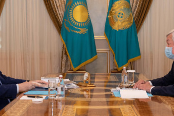 Фотография к новости: Токаев принял акимов Жамбылской и Западно-Казахстанской областей