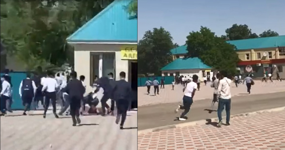 Массовая драка между школьниками произошла в Мангистауской области