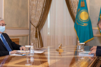 Фотография к новости: Токаев принял акима Восточно-Казахстанской области