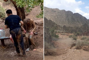 Фотография к новости: Обращение в связи с трагедией в Чарынском каньоне опубликовало МОН РК