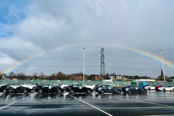 Фотография к новости: Активисты подожгли строительную площадку завода Tesla в Берлине