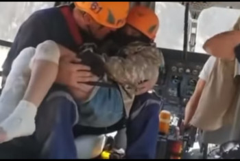 Фотография к новости: Черепно-мозговую травму и множественные ушибы получила 11-летняя девочка во время селя на Чарыне