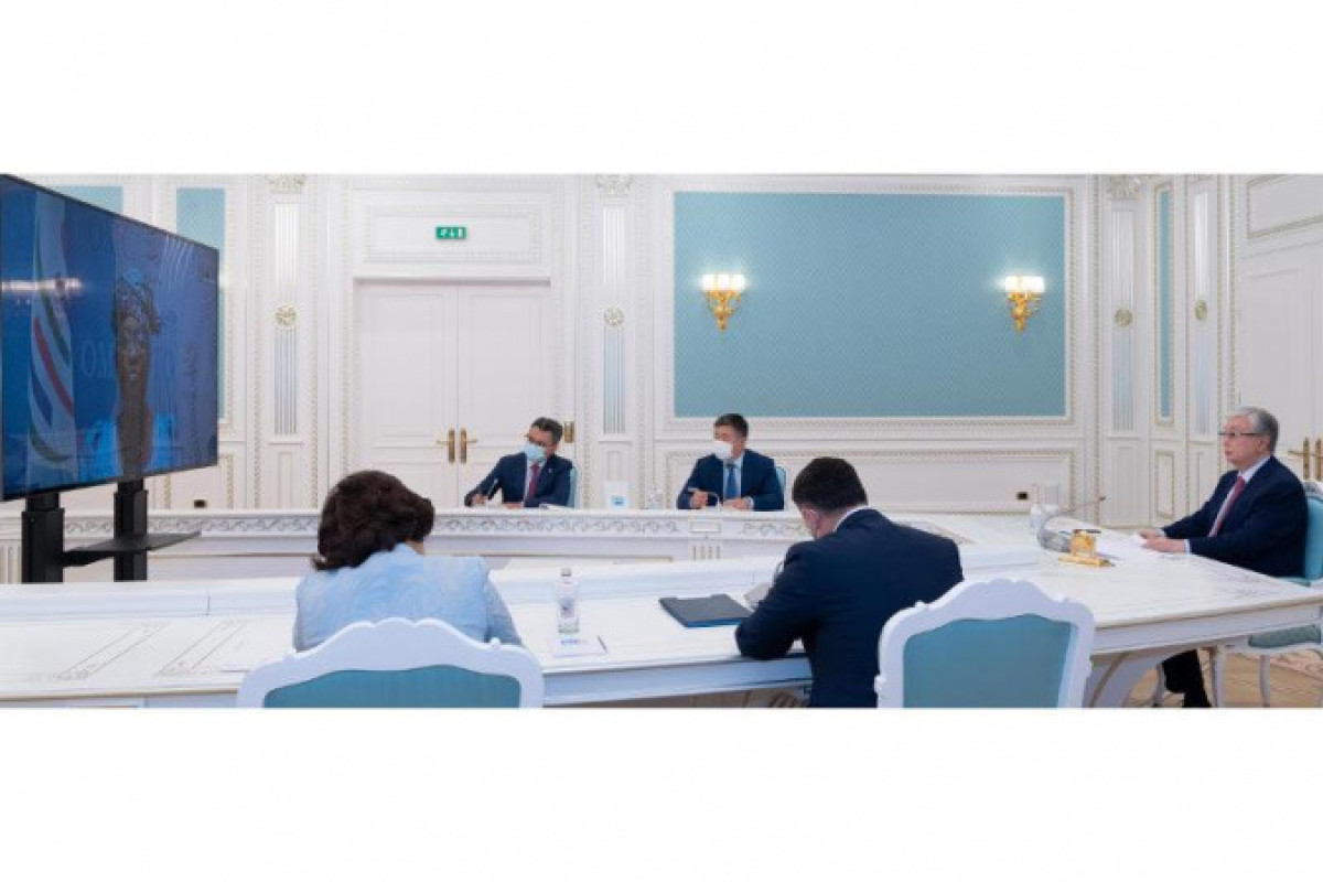 Токаев провел встречу с гендиректором ВТО