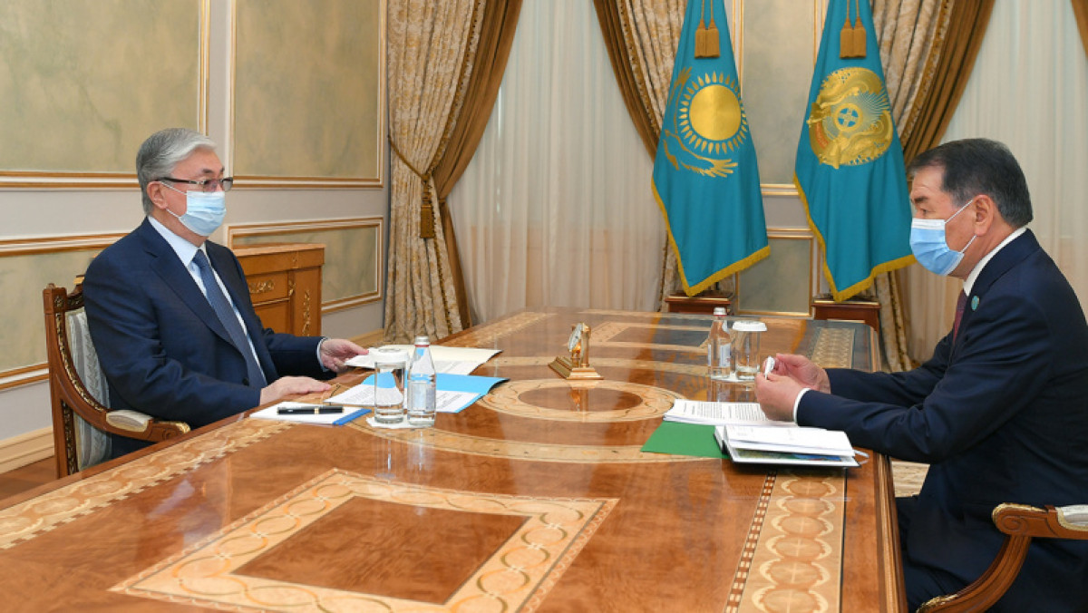 Токаев принял председателя Конституционного совета