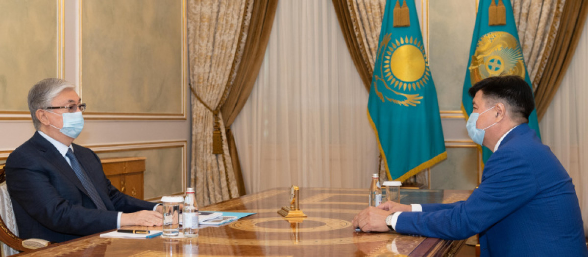 Токаев принял председателя Верховного суда