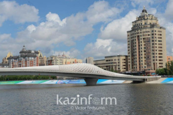 Фотография к новости: Движение ограничат на месяц на мосту в Нур-Султане